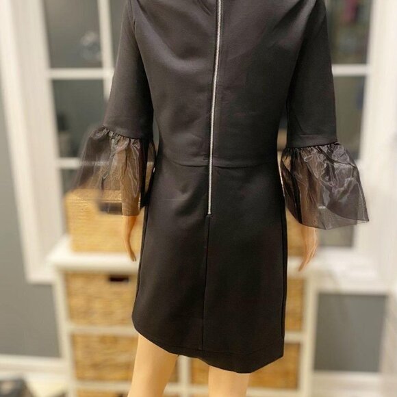 NWT French Connection Dress Bell Sleeves - Picture 4 of 7